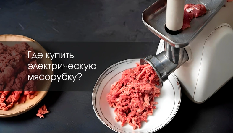 Где купить электрическую мясорубку?